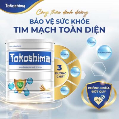 sua tokoshima rành riêng cho người cao huyết áp